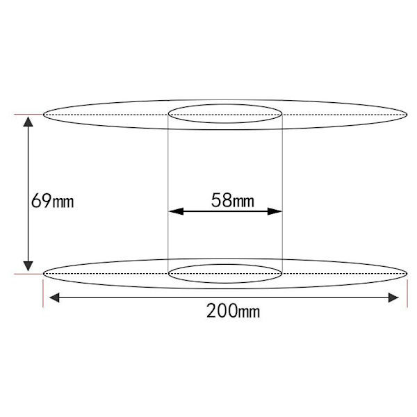 3D-printermateriale ABS-filament ABS-filament 1,75 mm diameter Printmaterialforsyning 3D-printere 1 kg (2,2 lb)/spole (fluorescerende rød)