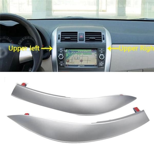 5543602330 1 par bil dashbord luftventil utløpslist deksel stripe for 2010-2013 5543502370
