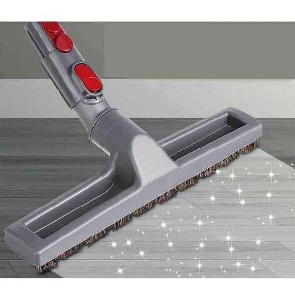 Leddelt Hårdgulvsbørste til Dyson V6 V7 Støvsuger (Børste med Konverteradapter)