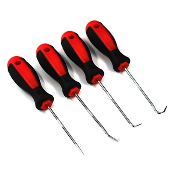 4 st verktygspackning skrapa bort verktyg krok gummi dragare skruvmejsel hand DIY bil set