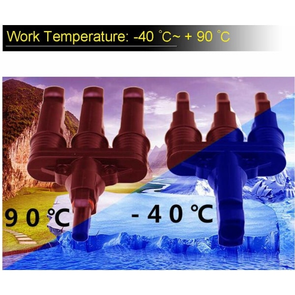 M-C-4-kontakt, hane/hona solpanel T-kontakt M-C-4 PV grenuttag parallellklämma plugg solenergiadapter splitter koppling kombinerare (M/3F, F/3M)