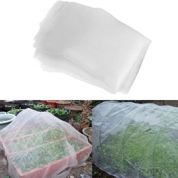 Blind Have Netting til Beskyttelse af Planter og Blomster mod Insekter og Fuglefoder (Hvid, 3 x 6 M)