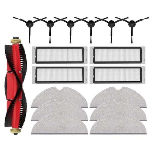 Til S5 S50 S51 S55 S6 S60 Pure Robotstøvsuger Hovedsidebørste HEPA-filter Mop Klud Reservedele