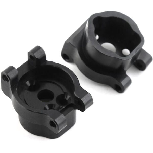 2 st metall bakgrindfäste 8256 för TRX4 -4 1/10 RC Crawler biluppgraderingar delar tillbehör, svart