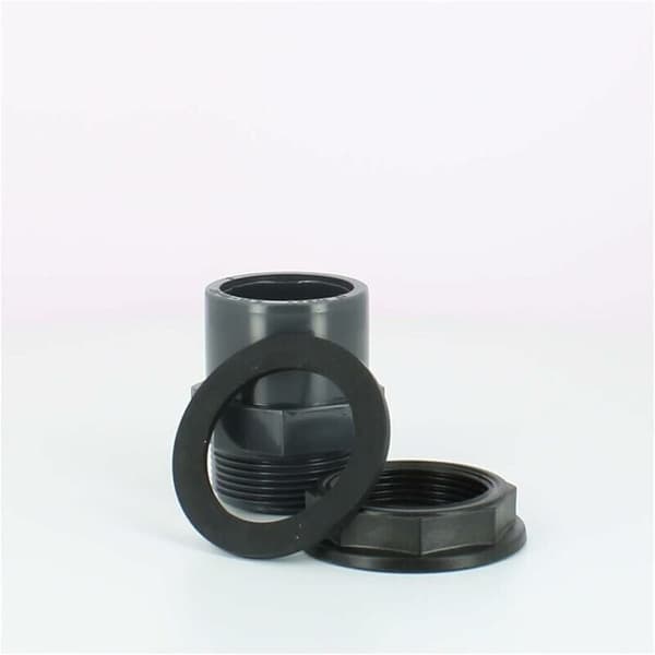Vattentankens överflöde 1000L - PVC-utlopp 40/50 mm