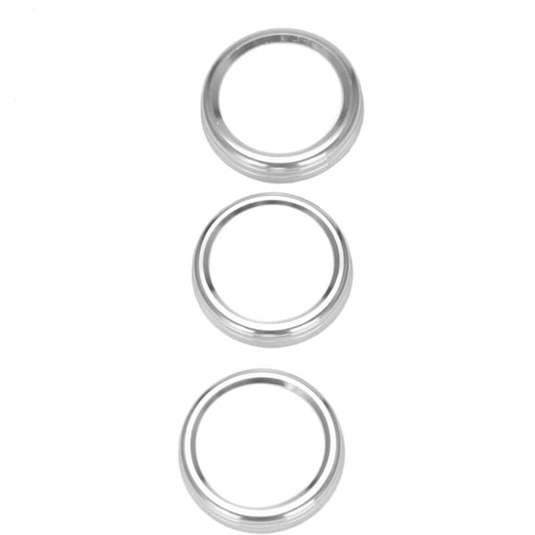 3 st Central Sound Air Conditioning Button Cover Ring Trim Switch Torque för JL 2018-2021