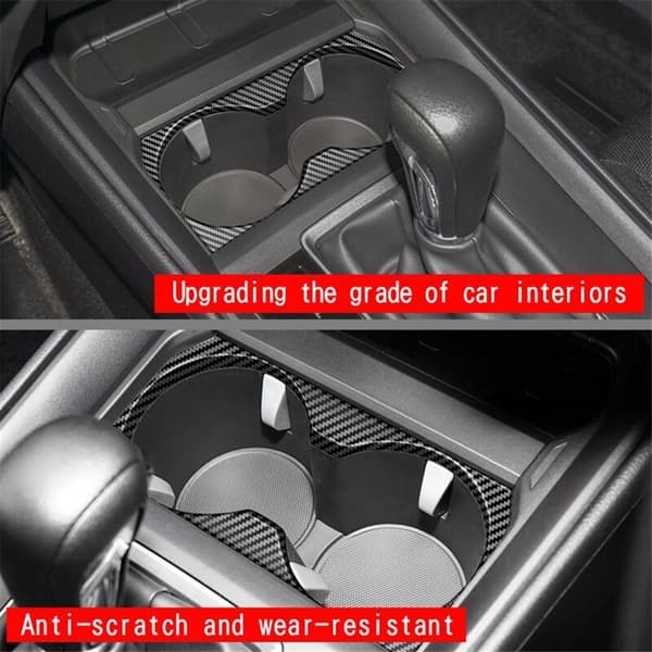 For -50 CX50 2023 US Version Bil Fiber Sentral Kontroll Koppholder Panel Trim Ramme