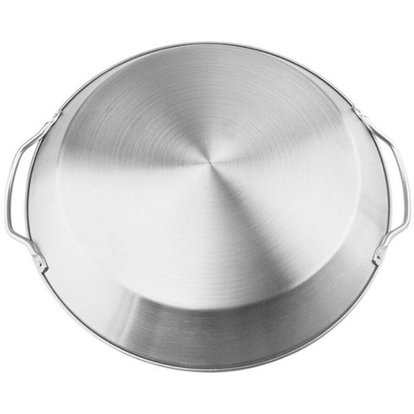 Avtakbar grillpanne i rustfritt stål for kalkun, grillplate, utendørs piknikbrett, grillredskaper