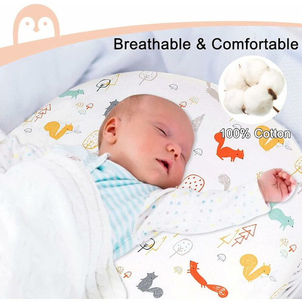 Bassinet-vaunun pehmeä lakanasetti, 2 osaa 82 x 41 x 8 cm vauvan pehmeä lakanasetti, vauvan patjan suojus, premium-patja vaunuun, bassinet-vaunuun