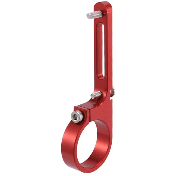 1 st Serie Fällbar Cykel Finger Dial Montering Fäste för Brompton Transmission Aluminiumlegering Fäste, Röd