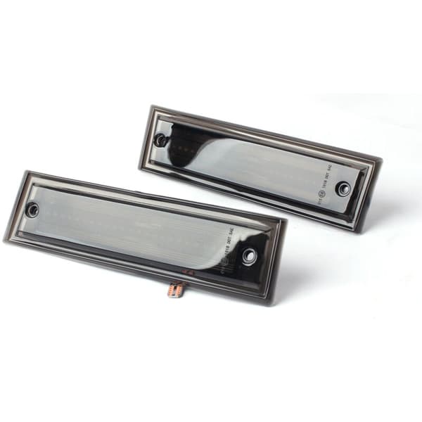 2X LED Dynamisk Side Markør Lys Repeater Blinklys til 1981-1991 C10 C20 C30