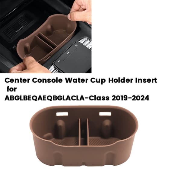 Kopholder til bilens midterkonsol til A/BGLB/EQA/EQB/GLA//CLA-klasse 2019-2024+B