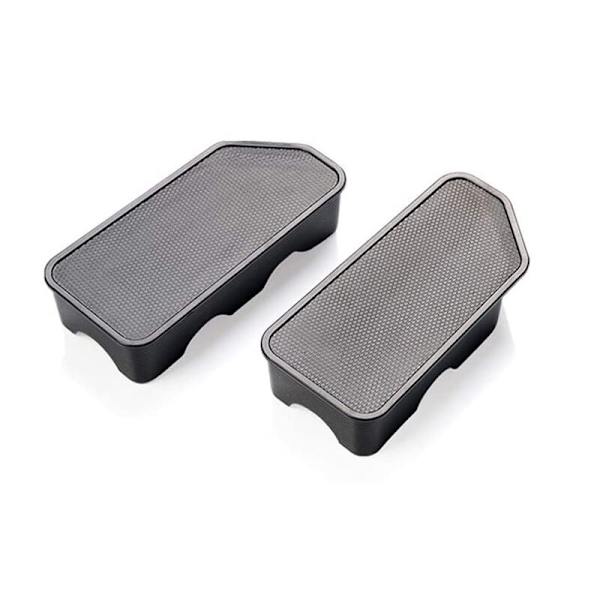 Peg Pocket Covers, Bed Rail Peg Caps til 2019 2020 2021 Tilbehør, Sort
