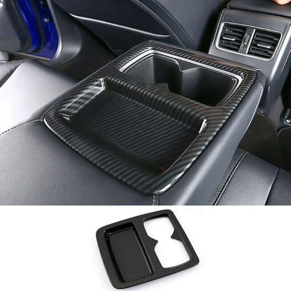 Fiber Style Baksete Koppholder Deksel Trim for Accord 2018