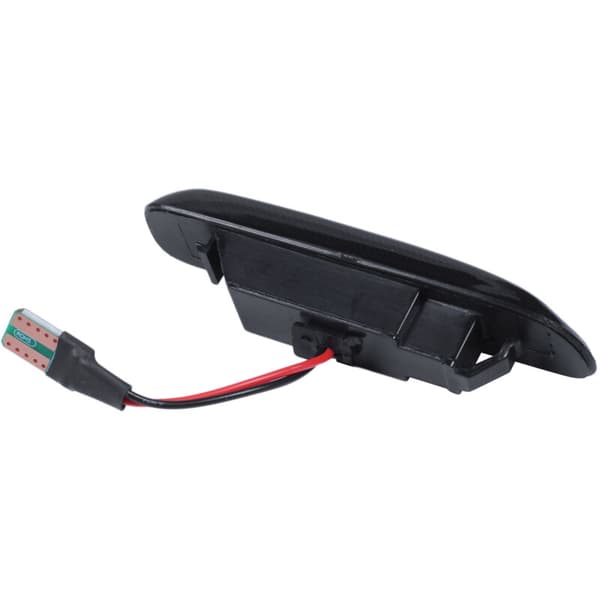2X Sirkulær Blinklys Dynamisk LED Sidemarkør Side Repeater Lampe for E46 3Er Coupe Kompakt Cabriolet