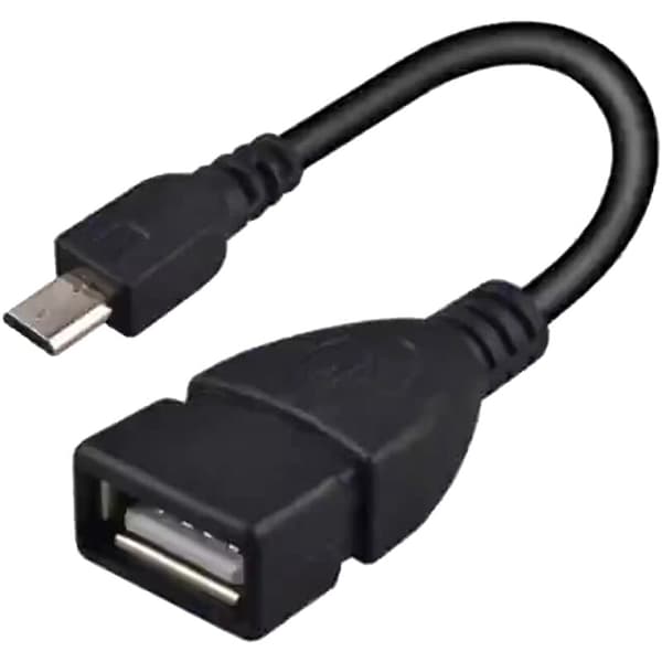 Micro-USB-kabel Micro-USB hane OTG-kabel konverteringsadapter till USB hona datakabel universell för Android-telefon