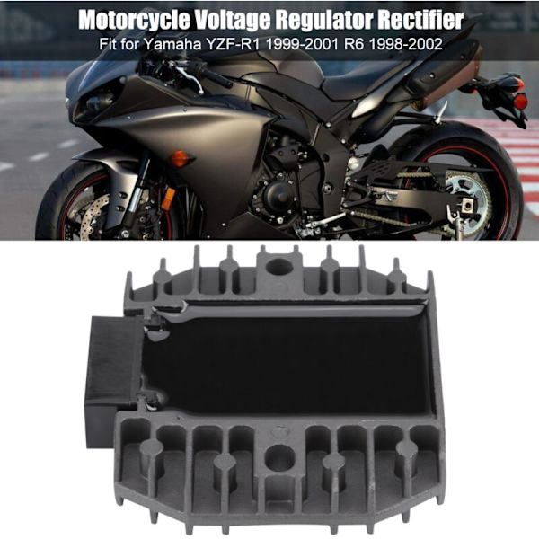 Motorcykel Spændingsregulator Ligeretter til Yamaha YZF-R1 1999-2001 R6 1998-2002