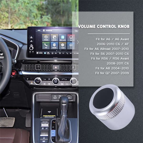 MMI Multimedia Volymknapp Rotationsomkopplare Justering Navigation för A6 C6 S6 Allroad A8 S8 4F0919070