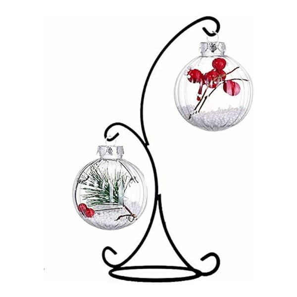 Ornament Display Järnkrok Hängare för Hängande Glas Terrarium (Järnhållare)