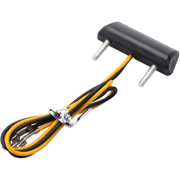 2X Motorcykel Dekorative LED Baglygte Nummerplade Lampe til Hvid