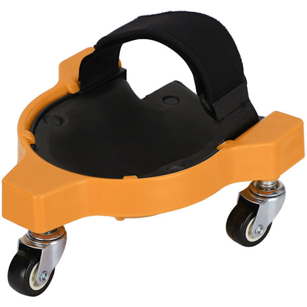 Knäskydd med Rullar KneeBlade Säkerhetsrem Glidande Hjul Non Marrin (Gul)