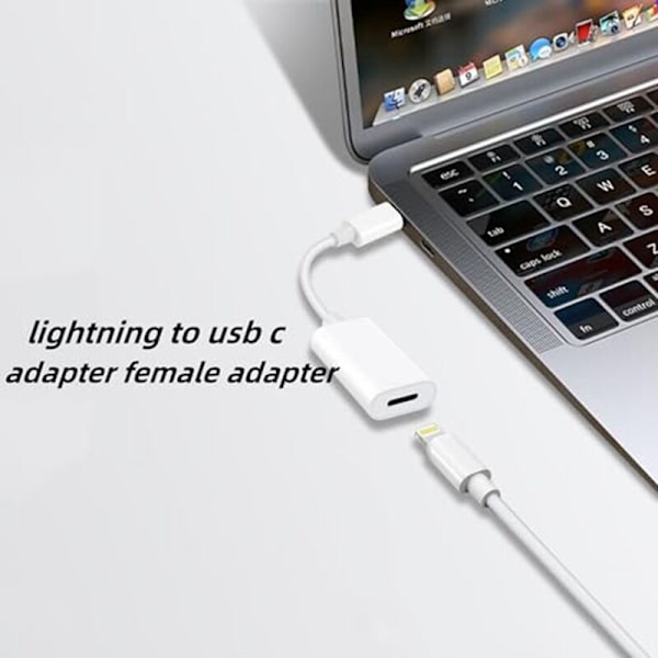USB-C till Adapter - USB-C hane till för PD-laddning Konverteringsgränssnitt Laddningsadapter, för