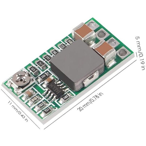 10 st 5V Spänningsregulatormodul 3A DC 4.5-24V 12V 24V till 5V Spänningsomvandlare Strömförsörjningstransformatormodul