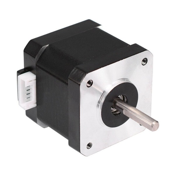 2 stk 12V 42mm 1,8 graders NEMA17 2-fases steppermotor for 3D-printer CNC-robot
