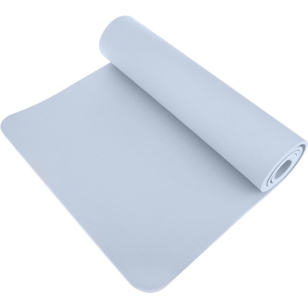 Blå yogamåtte med anti-slip 183x61x0,8 cm