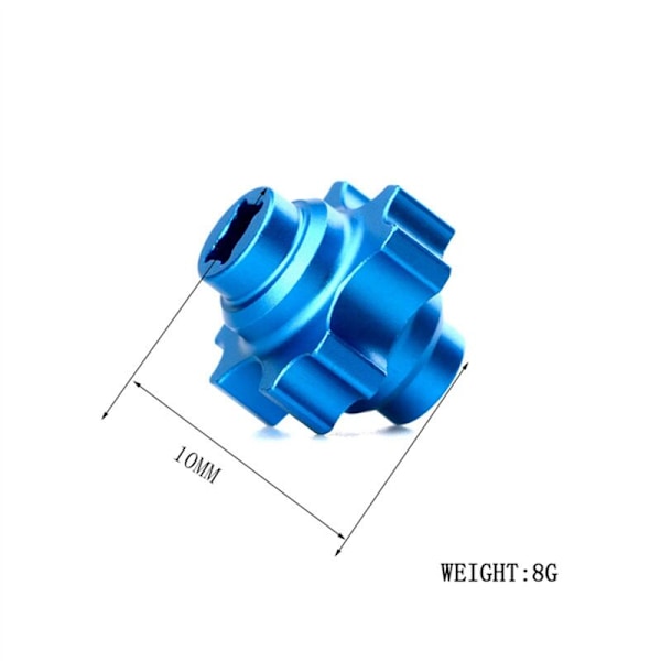 2X Metall Differensial Låsespole for TT02 TT02B TT02T TT02D RC Bil Oppgraderinger Deler Tilbehør,1