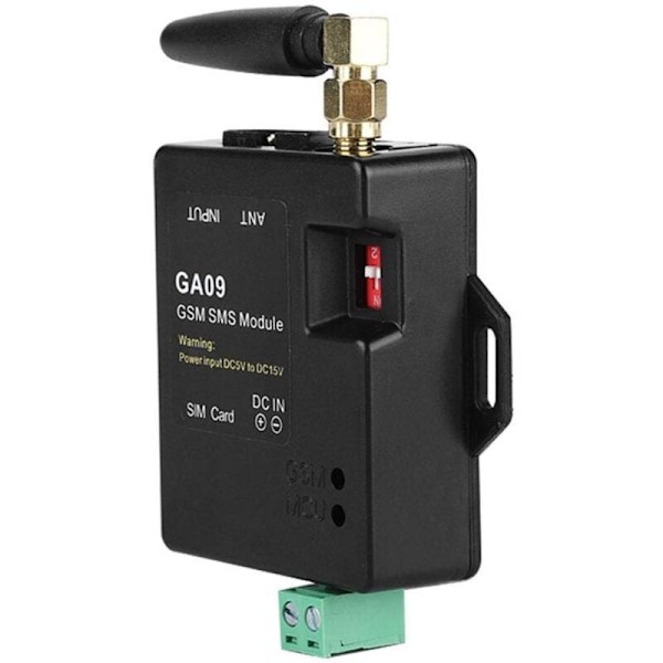 GSM Trådlöst Larm System, GA09 Mini Larm Box Antenna Intelligent SMS Text Samtal Auto Larm för Hem, Industriell Fabrik, Lager, Kontrollrum