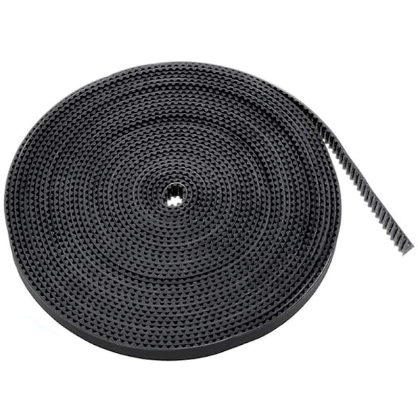 5 Meter GT2 Synkroniseringsrem för 3D-skrivare, Bredd 6 mm, Avstånd 2