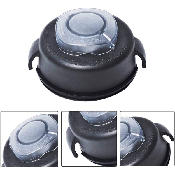 2-delt lokk og kork for 64 ounce beholder blender reservedeler (høy profil) for 5200 5000