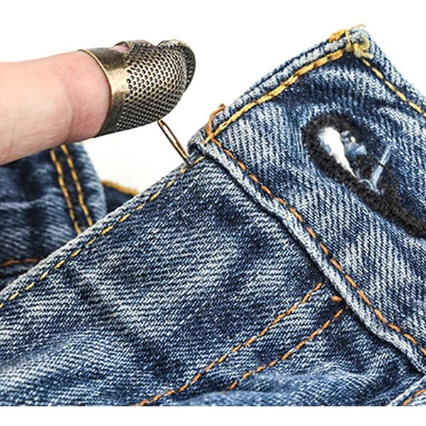 Des a, Des a Retro Finger Protector Fingertip Shield Protector Needles Partner Des a Needle for Sewing Tools M