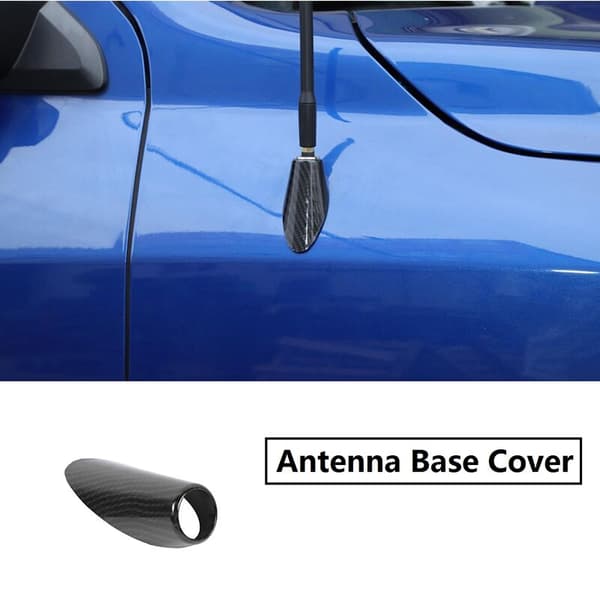 Antennkåpa i kolfiber för RAM 1500 2500 3500 2010 2011 2012 2013 2014 2015 2016 2017