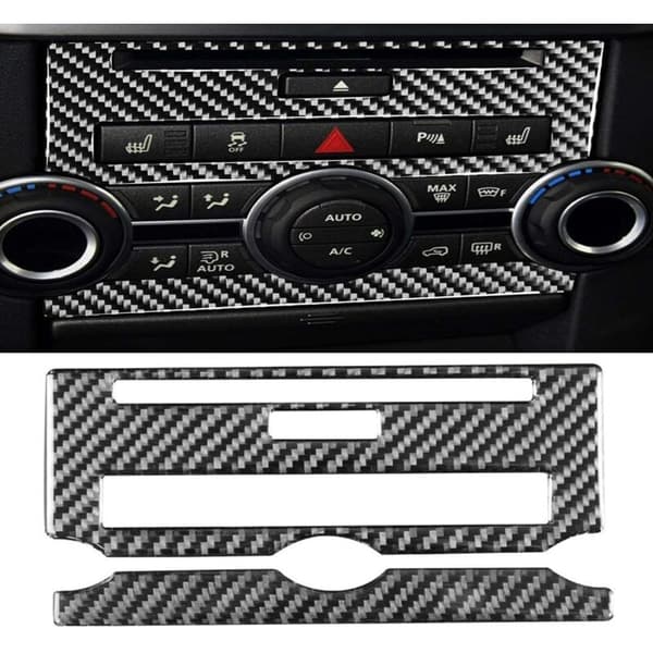 Bilfiberklistremerker Sentral Kontroll Cd Panel Dekorativ for 4 2010-2016