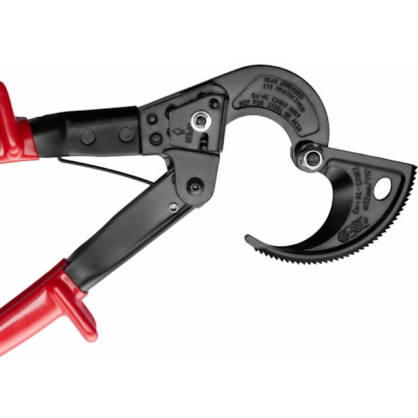Ratschkabelavbitare upp till max. 240 mm² (max. diameter 30 mm)-
