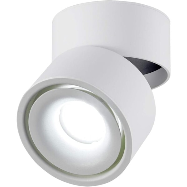 Spottak i taket 10W LED Takspotter Taklampe, Justerbar lampehode, Spotter, Takspotter, Taklampe, Justerbar