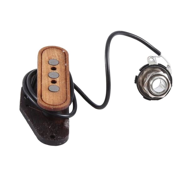 Trä Hål Dia 6.35mm, 3-Strängad Gitarr Pickup, Elektrisk Gitarr Ersättningsdelar