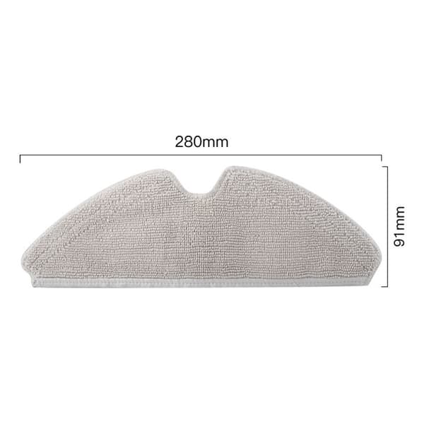 5 stk Mikrofiber Moppputer for V980Plus Støvsuger Vaskbare Kluter Erstatning