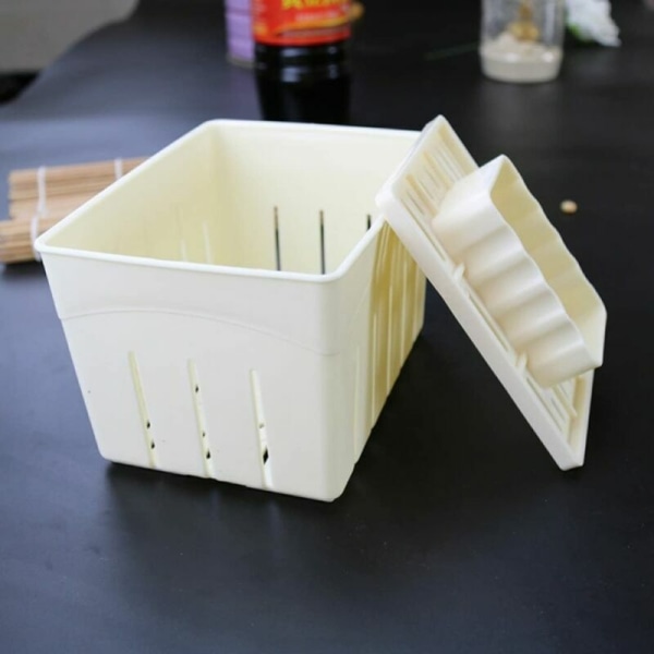 Tofu Presse Plastikform, Tofu Presse, Hjemmelavet Diy Hjemmelavet Tofu Ost Form-Tofu Fremstilling Plastik Tofu Presse Form-Køkken Køkkenredskaber