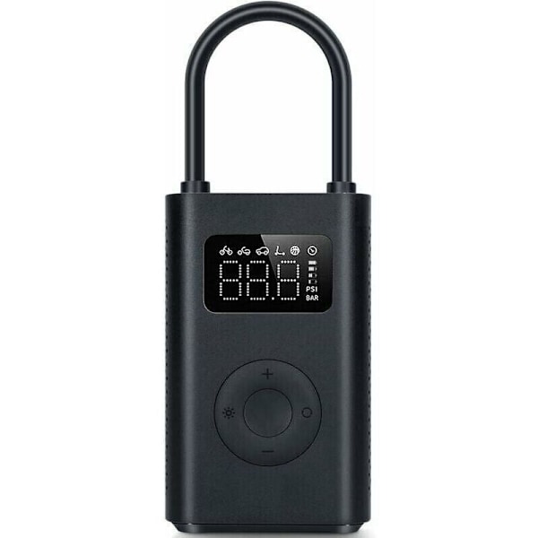 Bärbar luftkompressor 2 - Elektrisk cykelpump bildäckuppblåsare elektrisk uppblåsare, 6 uppblåsningslägen Minikompressor LED-lampa, 2000mAh 150PSI fo