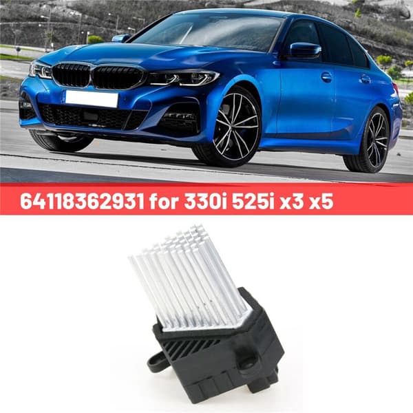 64118362931 Auto Heater Blower Resistor Speed ​​Control Module Regulator 330I 525I X3 X5