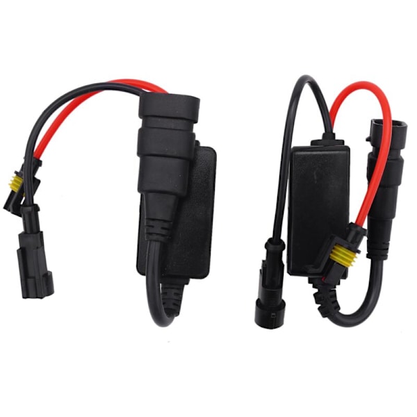 2 kpl Xenon HID -ajovalopolttimoa Sumuvalolamppu Auto Kaikki yhdessä Mini-koko Superkirkas Sarja 3000K (H7)