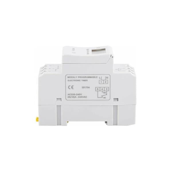 LCD-timer - Ugentlig elektrisk tidsplan - Digital timerkontakt 15A(220V)