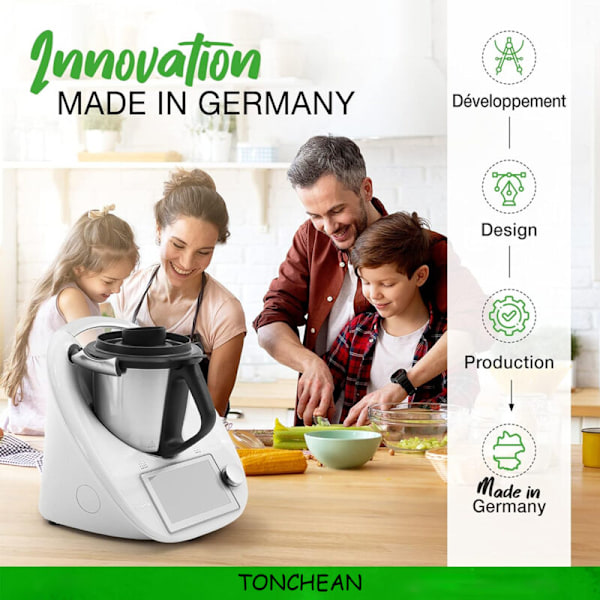 Eggeholder for Thermomix TM5, TM6, TM31 - Tilbehør til eggkoking for Thermomix kokekurv Oppvaskmaskinsikker - Eggeholder av høy kvalitet i resistan