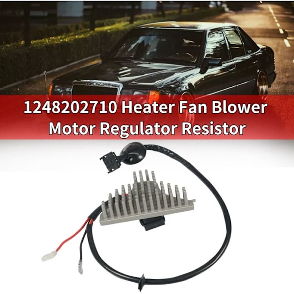 1248202710 Bilvarmeblæsermotor Regulator Modstand til W124 S124 C124 2.0-6.0L TD 1984-1998