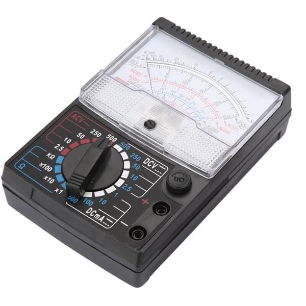Analog Multimeter, AC DC Voltmeter Amperemeter Analog Ohmmeter Multimeter Pegepind Analog Multimeter Tester til Måling af Spænding, Strøm og Modstand
