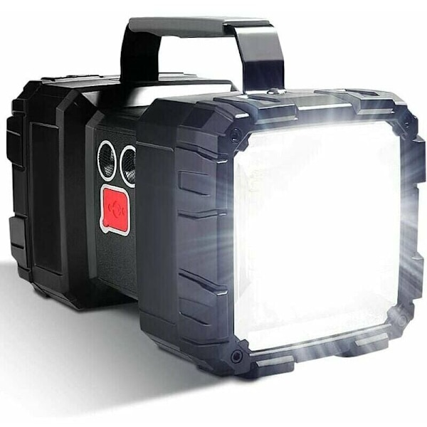 Laddningsbar LED-ficklampa 10000mAh 1200LM Ultra Lång Standby Hög Effekt Vattentät Lykta