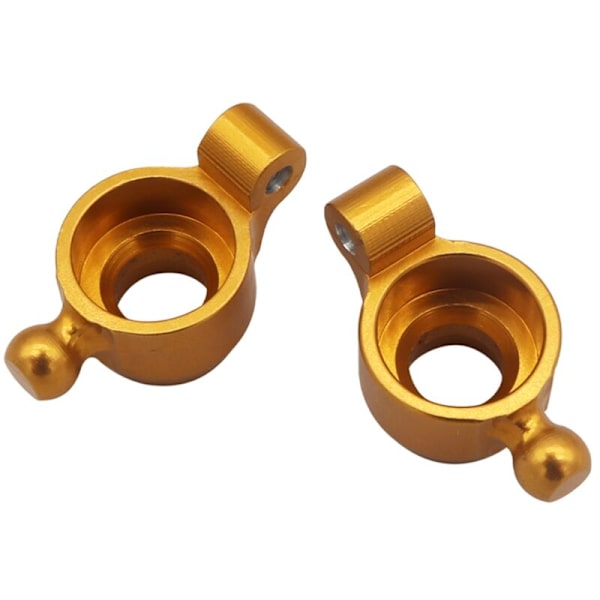 2 kpl Metalliset taka-akselin napakannattimet SG 1603 1604 SG1603 SG1604 1601 1602 1/16 RC-auto päivitys, keltainen